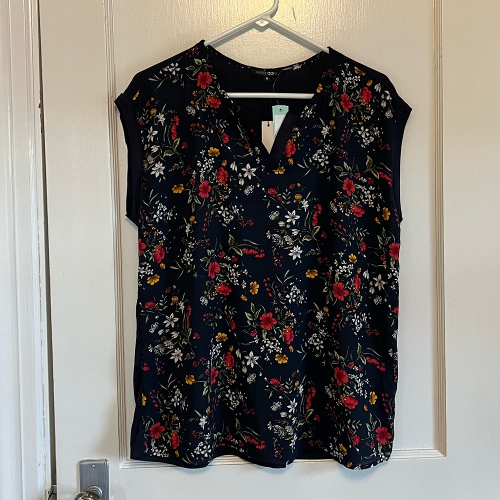 Papermoon Reece Mixed Media Blouse